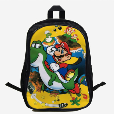 16"Mario Backpack School Bag - Image 7