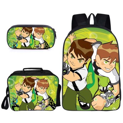 16″Ben 10 Backpack School Bag+Lunch Bag+Pencil Bag - Image 4