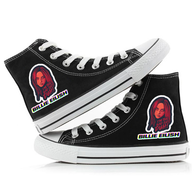 Billie Eilish High Canvas Shoes - Image 11