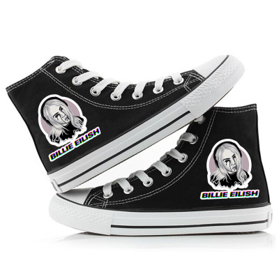 Billie Eilish High Canvas Shoes - Image 13