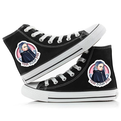 Billie Eilish High Canvas Shoes - Image 15