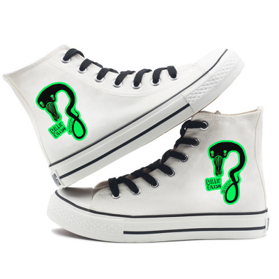 Billie Eilish High Canvas Shoes - Image 2