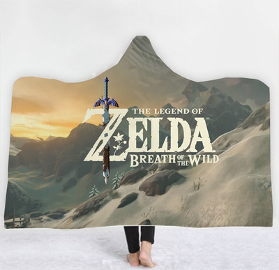 The Legend of Zelda Sofa Blanket Hooded Cape - Image 23