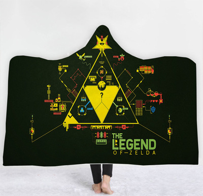 The Legend of Zelda Sofa Blanket Hooded Cape - Image 20