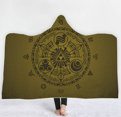 The Legend of Zelda Sofa Blanket Hooded Cape - Image 19