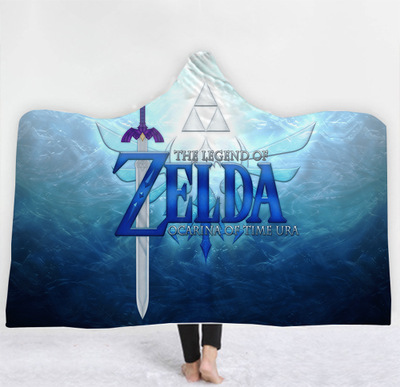 The Legend of Zelda Sofa Blanket Hooded Cape - Image 16