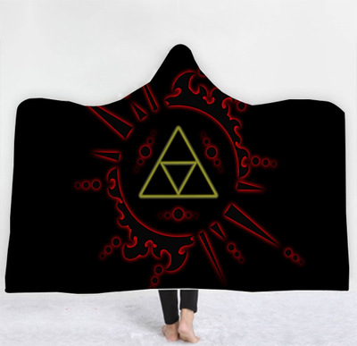 The Legend of Zelda Sofa Blanket Hooded Cape - Image 11