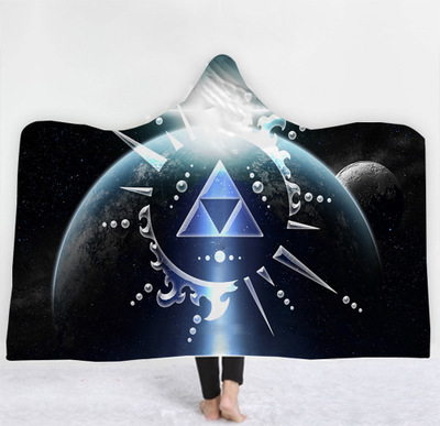 The Legend of Zelda Sofa Blanket Hooded Cape - Image 6