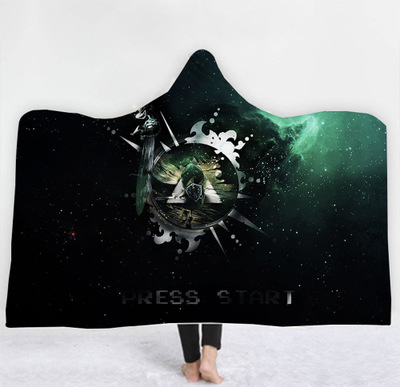 The Legend of Zelda Sofa Blanket Hooded Cape - Image 4