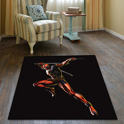 Deadpool Ultra Soft Indoor Modern Area Rugs Fluffy Living Room Carpets Suitable For Children Bedroom - Image 7