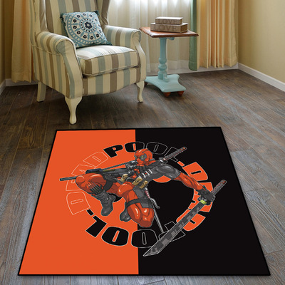 Deadpool Ultra Soft Indoor Modern Area Rugs Fluffy Living Room Carpets Suitable For Children Bedroom - Image 9