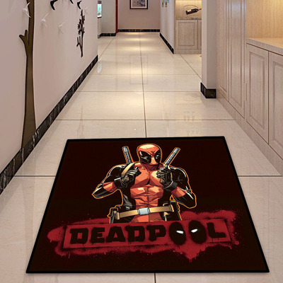 Deadpool Ultra Soft Indoor Modern Area Rugs Fluffy Living Room Carpets Suitable For Children Bedroom - Image 3