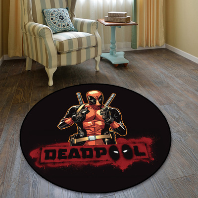 Deadpool Ultra Soft Indoor Modern Area Rugs Fluffy Living Room Carpets Suitable For Children Bedroom - Image 4