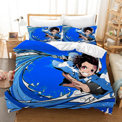 Demon Slayer Kimetsu no Yaiba 3-Piece Bed Set - Image 4