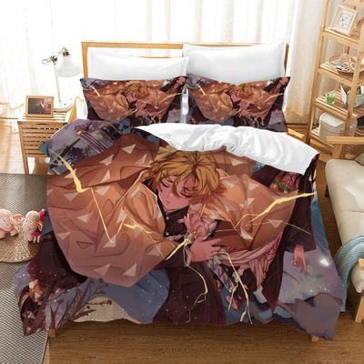 Demon Slayer Kimetsu no Yaiba 3-Piece Bed Set - Image 8