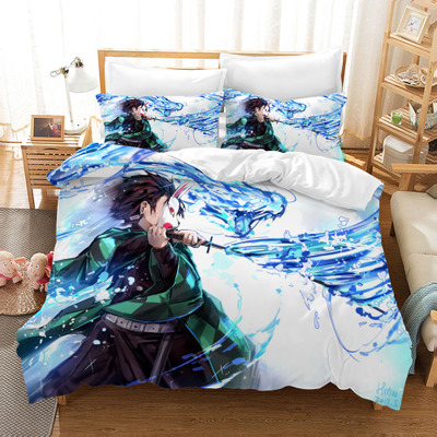 Demon Slayer Kimetsu no Yaiba 3-Piece Bed Set - Image 13