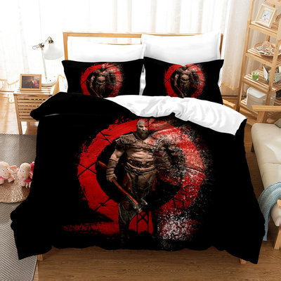 God of War Comfortable Bedding Three-Piece Soft and Breathable Duvet Cover - Image 19