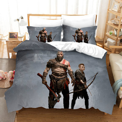 God of War Comfortable Bedding Three-Piece Soft and Breathable Duvet Cover - Image 21