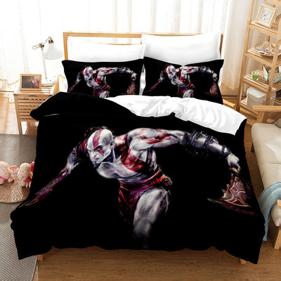 God of War Comfortable Bedding Three-Piece Soft and Breathable Duvet Cover - Image 14