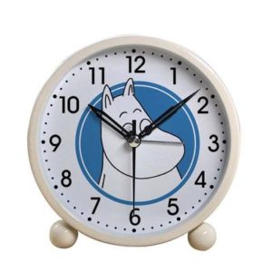 Moomin 4"Alarm Clock with Battery Operated Loud Alarm Clock