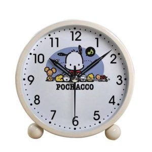 Pochacco 4"Alarm Clock with Battery Operated Loud Alarm Clock