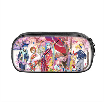 Hatsune Miku Cosmetic Bags Boys Girls Children Large Pencil Case Purse Storage Bags Women Men Multifunction Makeup Bag - Image 34