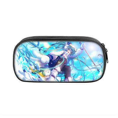 Hatsune Miku Cosmetic Bags Boys Girls Children Large Pencil Case Purse Storage Bags Women Men Multifunction Makeup Bag - Image 28