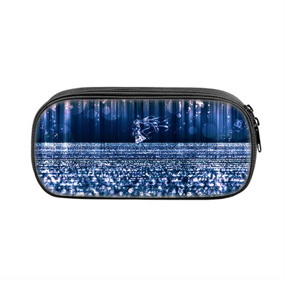 Hatsune Miku Cosmetic Bags Boys Girls Children Large Pencil Case Purse Storage Bags Women Men Multifunction Makeup Bag - Image 25