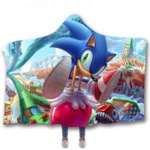 Hedgehog Sofa Blanket Hooded Cape