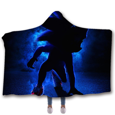 Hedgehog Sofa Blanket Hooded Cape - Image 15