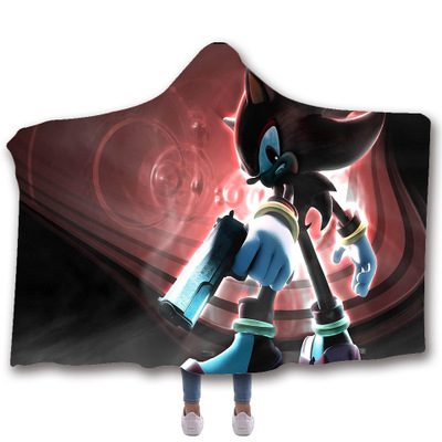 Hedgehog Sofa Blanket Hooded Cape - Image 8