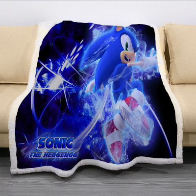 Hedgehog Square Blanket Knee Blanket Sofa Blanket - Image 18
