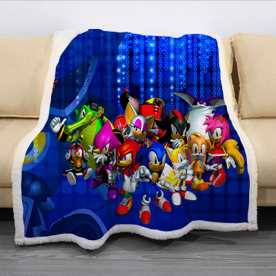 Hedgehog Square Blanket Knee Blanket Sofa Blanket - Image 19
