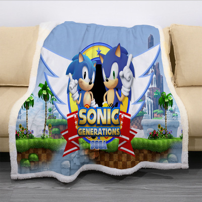Hedgehog Square Blanket Knee Blanket Sofa Blanket - Image 20