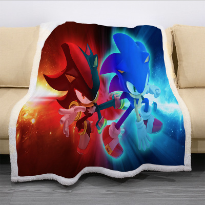 Hedgehog Square Blanket Knee Blanket Sofa Blanket - Image 21