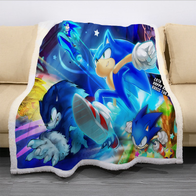 Hedgehog Square Blanket Knee Blanket Sofa Blanket - Image 22