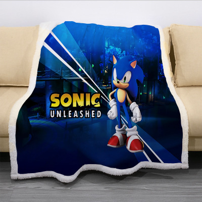 Hedgehog Square Blanket Knee Blanket Sofa Blanket - Image 3