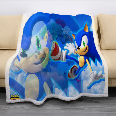 Hedgehog Square Blanket Knee Blanket Sofa Blanket - Image 8