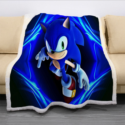 Hedgehog Square Blanket Knee Blanket Sofa Blanket - Image 9