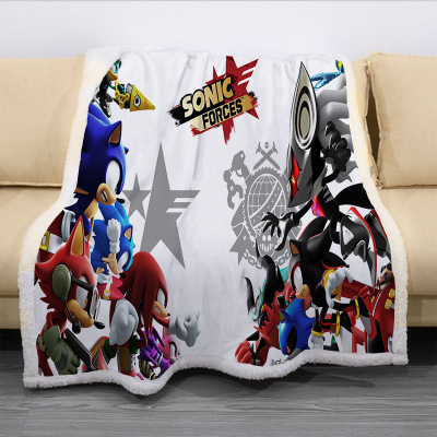 Hedgehog Square Blanket Knee Blanket Sofa Blanket - Image 12