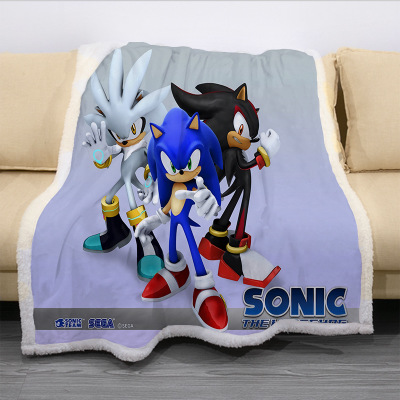 Hedgehog Square Blanket Knee Blanket Sofa Blanket - Image 16