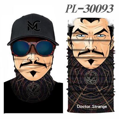 Superhero Face Mask Magic Turban - Image 2