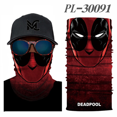 Superhero Face Mask Magic Turban - Image 4