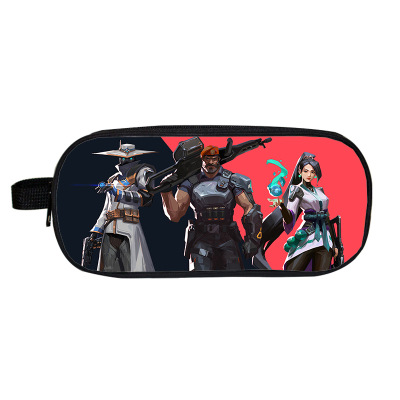 Valorant Pencil Case Student’s Large Capacity Pen Bag - Image 9