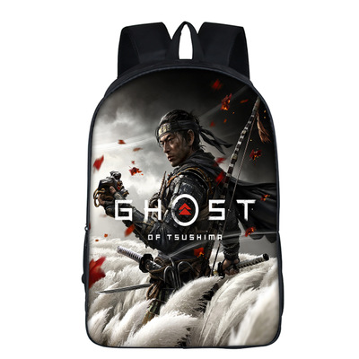 16‘’Ghost of Tsushima Backpack School Bag - Image 27