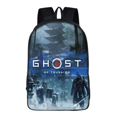16‘’Ghost of Tsushima Backpack School Bag - Image 19