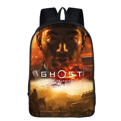 16‘’Ghost of Tsushima Backpack School Bag - Image 20
