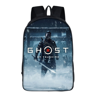 16‘’Ghost of Tsushima Backpack School Bag - Image 24