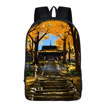 16‘’Ghost of Tsushima Backpack School Bag - Image 31