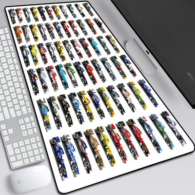 F1 Cartoon The Desk Pad 800mmx300mmx5mm